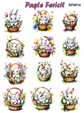 Stickere / Abtibilduri decorative pentru Paste [15]