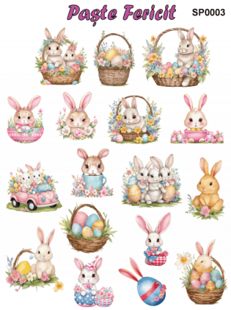 Stickere / Abtibilduri decorative pentru Paste [4]