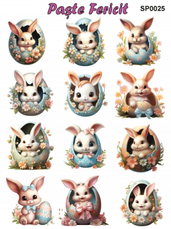 Stickere / Abtibilduri decorative pentru Paste [26]