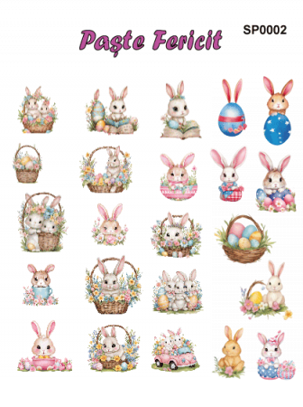 Stickere / Abtibilduri decorative pentru Paste [3]