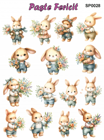 Stickere / Abtibilduri decorative pentru Paste [29]