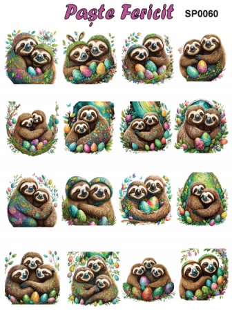 Stickere / Abtibilduri decorative pentru Paste [9]