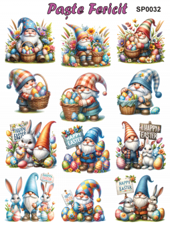 Stickere / Abtibilduri decorative pentru Paste [2]