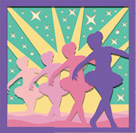 Tablou Balerina 3D - Tablou Ballet