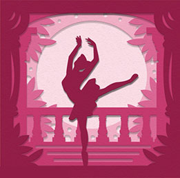 Tablou Balerina 3D - Tablou Ballet