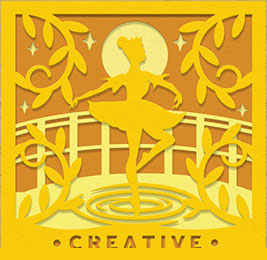 Tablou Balerina 3D - Tablou Ballet