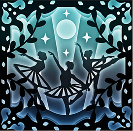 Tablou Balerina 3D - Tablou Ballet