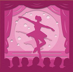 Tablou Balerina 3D - Tablou Ballet