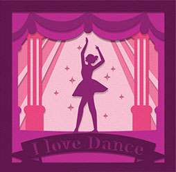 Tablou Balerina 3D - Tablou Ballet