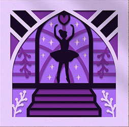 Tablou Balerina 3D - Tablou Ballet