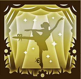 Tablou 3D diverse - Tablou Ballet