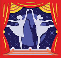 Tablou Balerina 3D - Tablou Ballet