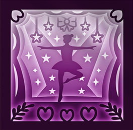 Tablou Balerina 3D - Tablou Ballet