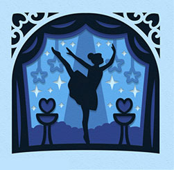 Tablou Balerina 3D - Tablou Ballet