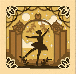 Tablou Balerina 3D - Tablou Ballet