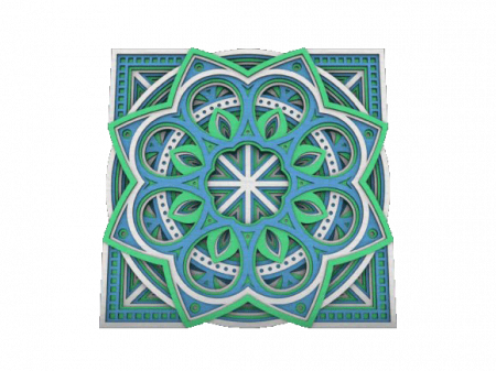 Tablou Flower Mandala -   Tablou mandala