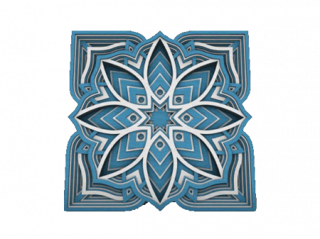 Tablou Flower Mandala -   Tablou mandala