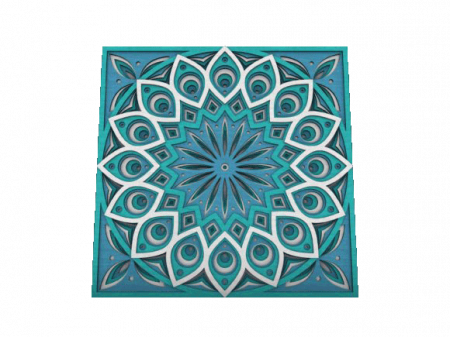 Tablou Flower Mandala -   Tablou mandala