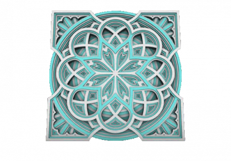 Tablou Flower Mandala -   Tablou mandala