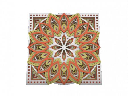 Tablou Flower Mandala -   Tablou mandala