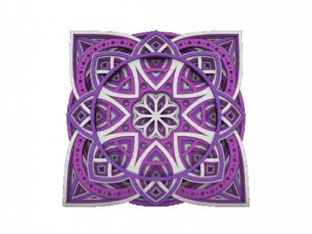 Tablou Flower Mandala -   Tablou mandala