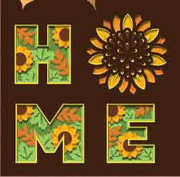 Tablou 3D diverse - Tablou  HOME  3D multistrat