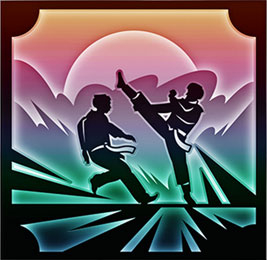 Tablou Karate 3D - Tablou Karate