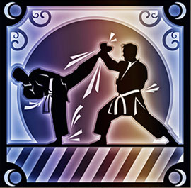 Tablou Karate 3D - Tablou Karate