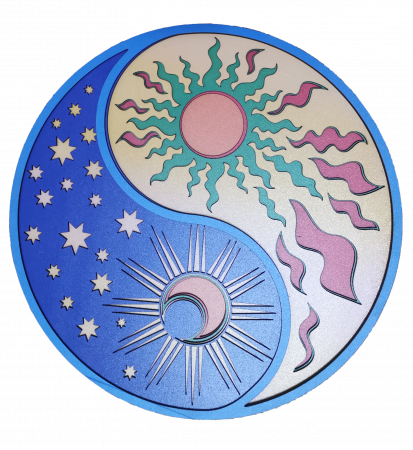 Tablou Mandala - Tablou mandala Yin Yang