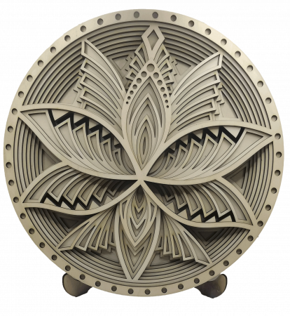 Tablou mandala nud -   Tablou mandala