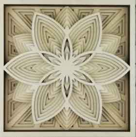 Tablou mandala nud -   Tablou mandala