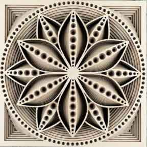 Tablou mandala nud -   Tablou mandala