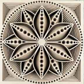 Tablou mandala nud -   Tablou mandala