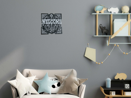 Tablou WELCOME Mandala [1]