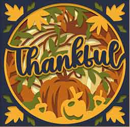 Tablou 3D diverse - Tablou Ziua Recunostintei 3D