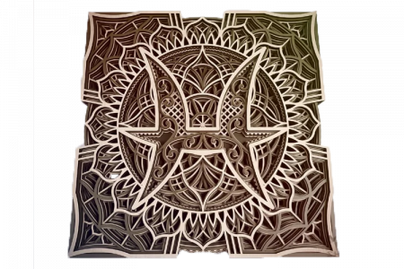 Tablouri - Tablou Zodiacal Mandala