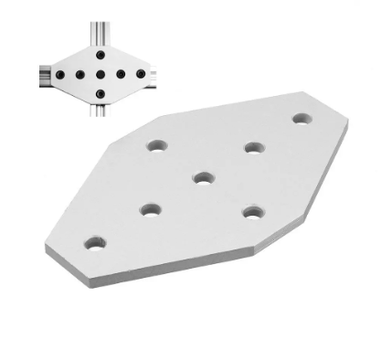 Accesorii profile - Placa conectare pentru 2020 v-slot