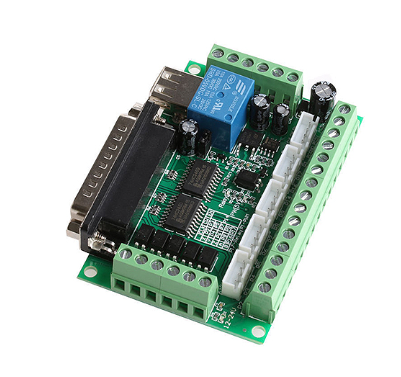 Placă Driver de Motoare Pas cu Pas cu 5 Axe Compatibilă cu CNC MACH3/LINUX CNC [1]
