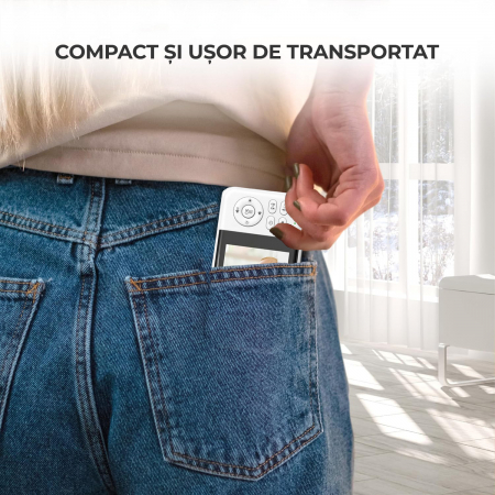 Baby Monitor Camera Bebelusi Wireless NIKI™ SMART32, Ecran LCD 3 "2" HD, Detectare inteligenta sunet (VOX), NightVision, Temperatura, Cantece de Leagan, Baterie 2100 mAH [6]