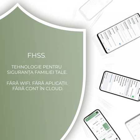 BabyMonitor Wireless cu Sunete Albe si Roz Pentru Supraveghere Bebelusi  NIKI™ Smart50, LCD XXL 5" HD 720p, 355° Panoramic, Functie VOX, NightVision, Temperatura Ambientala, Baterie 4000 mAh [7]