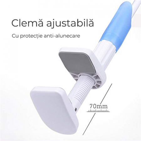 Niki Flex24 Suport Flexibil Pentru Acasa si Voiaj, Sistem De Prindere si Fixare Pentru Baby Monitor si Monitoare Audio-Video Bebelusi, Universal, 105CM [3]