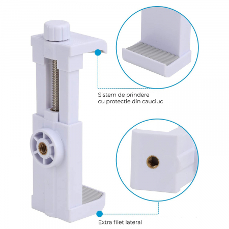 Niki Flex30 Suport Flexibil Universal Pentru Voiaj si Acasa, Sistem de Prindere Pentru Baby Monitoare, Usor de Transportat [1]