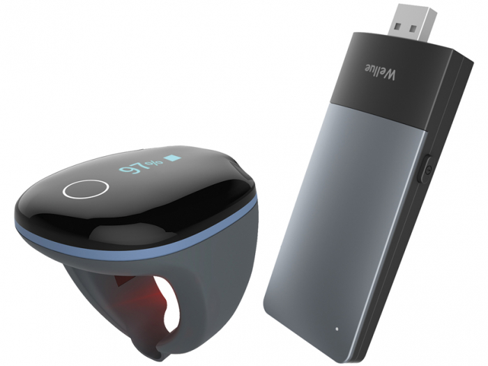 Oximetru fără fir O2RingTM – Monitorizare Continuă și Sincronizare prin Bluetooth [1]