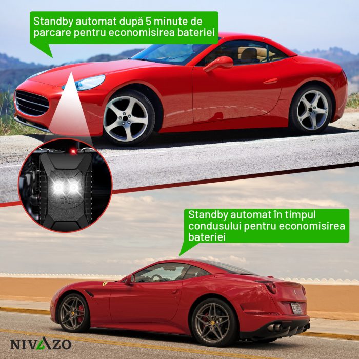 Aparat anti-rozatoare autovehicule, Nivazo® AR28, 3 modalitati alimentare, 2 LED-uri stroboscopice, mod auto, protejeaza vieti, camioane, rulote, motociclete [5]