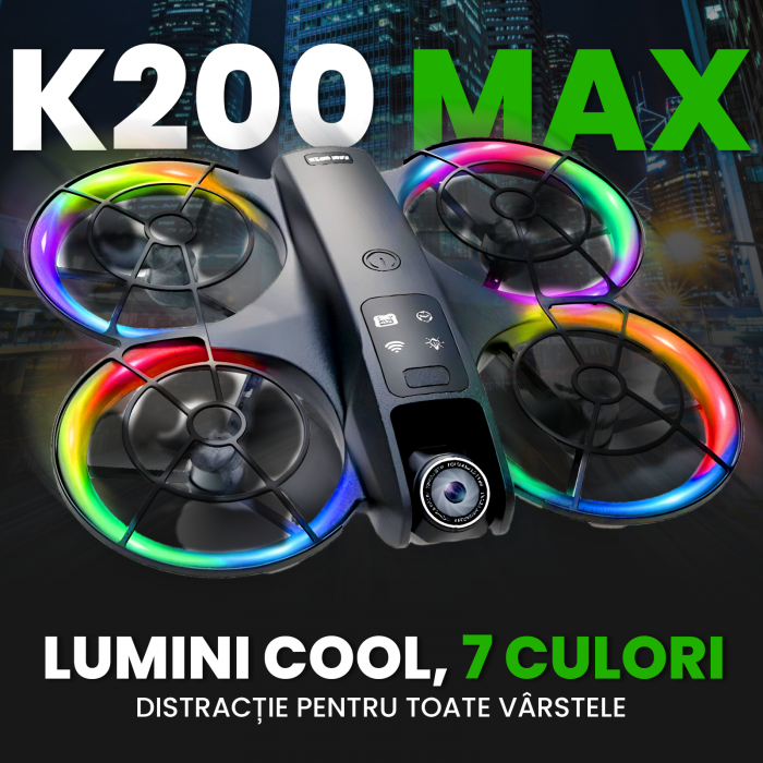 Dronă începatori Nivazo K200, acumulator 1200mAh [7]