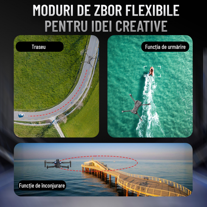 Dronă Nivazo U33, acumulator 3000mAh [8]