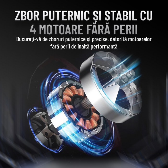 Dronă Nivazo U33, acumulator 3000mAh [4]