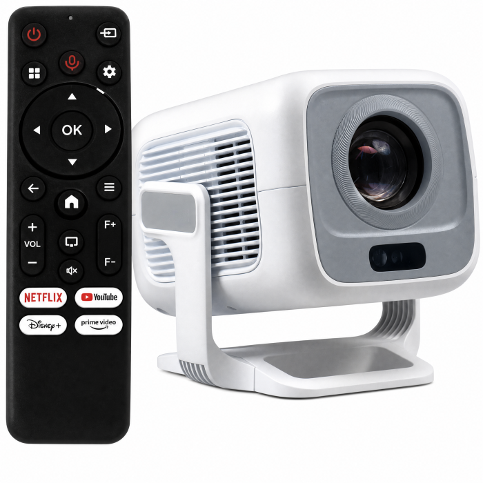 Videoproiector Smart NIVAZO X3 Full HD alb cu telecomandă [8]