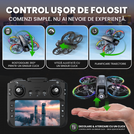 Dronă începatori Nivazo K200, acumulator 1200mAh [2]