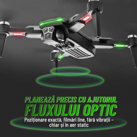 Dronă Nivazo S166, acumulator 3000mAh, autonomie până la 20 minute [6]